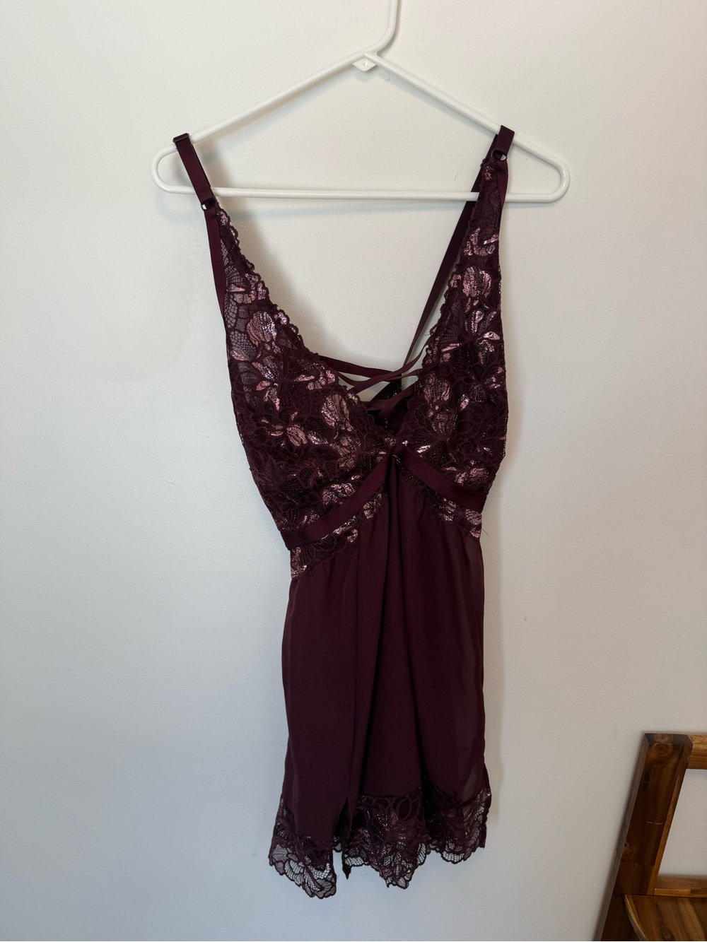 Torrid butterfly lingerie slip dress